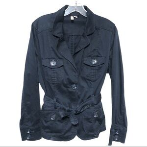 st John’s Bay fitted stretch coat large​​​